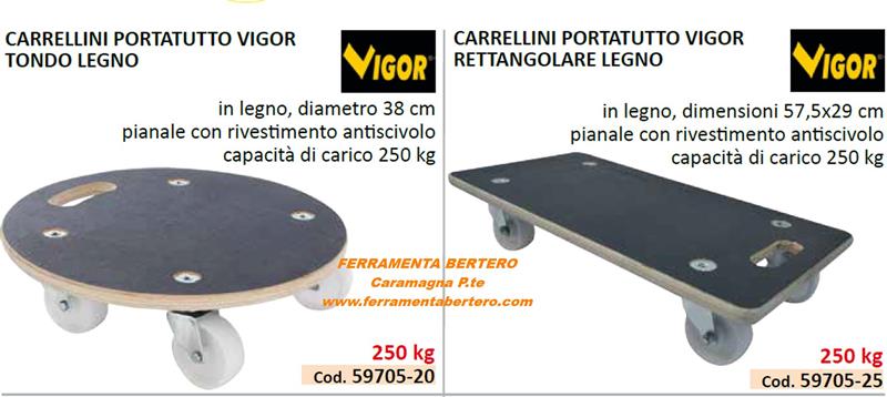 CARRELLO PORTATUTTO LEGNO CON RUOTE